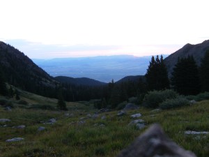 Another sunrise over the Wet Mountains Valley